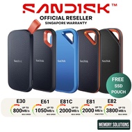 SanDisk Extreme E30 E61 E81 Portable V2 SSD 480GB 500GB 1TB 2TB 4TB