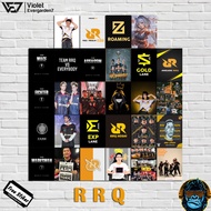 ESPORT MOBILE LEGENDS WALL DECORATION POSTER RRQ/ EVOS/ FREE STICKER FREE CUSTOM WALL DISPLAY/ ROOM 