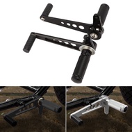 Universal Rear sets Foot Pegs Accessories Motorcycle Footrests Footpegs For Cafe Racer Honda CB350 C