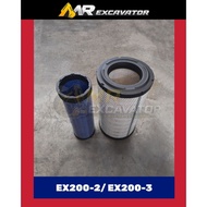 Hitachi EX EX200 EX200-2 EX200-3 Excavator Air Filter Penapis Angin 神手挖掘机