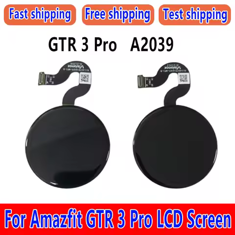 For Amazfit GTR 3 Pro LCD Screen Touch Screen for Huami Amazfit GTR3Pro Screen Assembly A2039 Screen