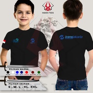 TRANSJAKARTA JAKLINGKO CHILDREN'S T-Shirt | Company T-Shirt | Combed 30s - HADES TEES