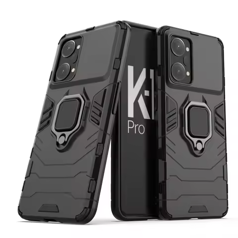 Shockproof Armor Case For OPPO K10 A10X K9 K9X K9S Pro 4G 5G Car Ring Magnetic Back Phone Cover For 