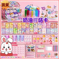 Taiwan Delivery Arrival The Next Day Estimation Card Set Cream Glue Sticker Cuckoo Disk Girl Birthda