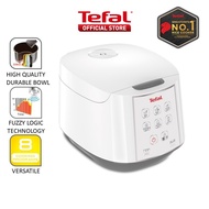 Tefal Easy Fuzzy Logic Rice Cooker 1.8L RK7321 – 8 Programmes, AI, 4-Layer, Spherical Pot, 10 Cups