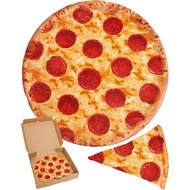 RAINBEAN Burrito Pizza Blankets Funny Gifts, Cute Food Wrap Blanket for Adults Kids, Soft and Fuzzy 
