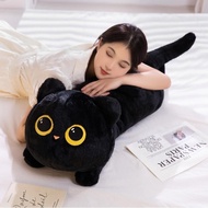 BUBBLE Cat Plush Toy, Big Soft Long Lying Cat Doll, Cartoon 50cm Cuddly Pillow Cushion