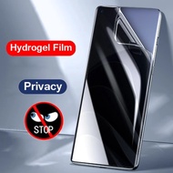 Redmi Note10 Note9 1-3Pcs 999D Anti Spy Privacy Soft Hydrogel Film For Redmi Note 10 9 8 7 Pro Max L