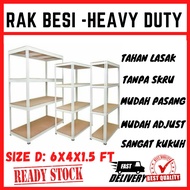 [Ready Stock] Rak Besi Mudah Dipasang / Rak Besi / Rak Stor