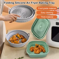 Food Grade Silicone Fryer Mat  Silicone Mat Air Fryer Silicone Pan Silicone Mat