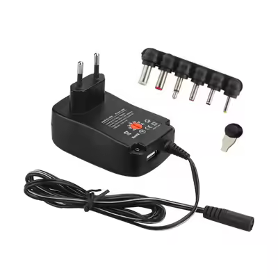 3V 4.5V 5V 6V 7.5V 9V 12V USB Power Supply Adapter 2A 30W Adjustable Universal Transformer 220V To 1