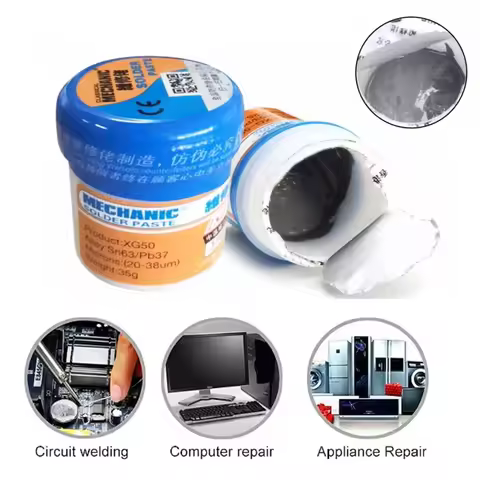 Solder Paste Flux Original Soldering Paste XG-50 Solder Tin Sn63/Pb67 Soldering For Solder Iron Stat