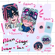 ALIEN STAGE IVTI IVAN & TILL | Badge | Photocard |