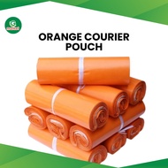 100pcs courier pouch Plain/Printed Orange Pouch Courier Pouch courier bag shipping bag