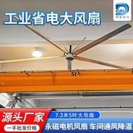 Low Energy Consumption Maintenance-Free Large Fan Powerful Long Life Large Ceiling Fan Wind Permanen