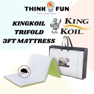 King Koil Rubberised TRI-FOLD Natural Fiber Mattress / Foldable Mattress