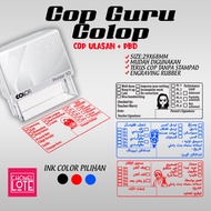 Rubber Stamp Cop Guru, Cop PBD Guru, Cop Ulasan Guru Arab, Cop Ulasan Guru Bahasa Melayu, Cop Guru, 