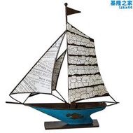 小船一帆風順帆船模型擺件客廳擺設仿真禮物工藝禮品擺飾大號工藝船