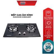 SALE - Bếp ga âm Sunhouse SHB5546MT-Chính Hãng trưng bày 99%+ đánh lửa IC nhạy bén giúp bật lửa nhan