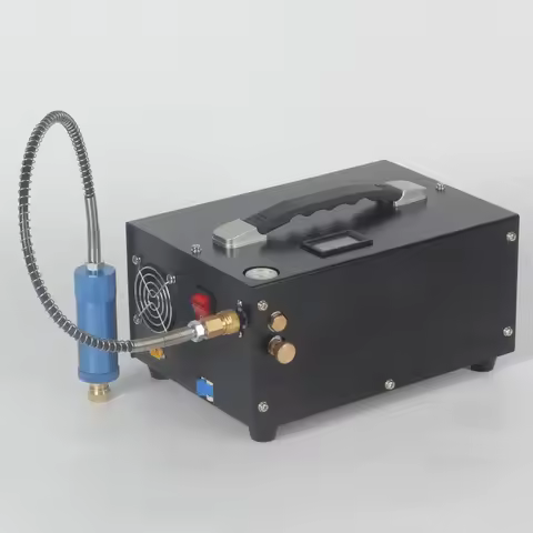 Hot sales 300 Bar Portable 12V DC PCP Air Compressor 4500 Psi Mini Electric PCP Pump for PCP Paintba