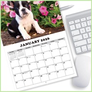2026-2027 Dog Calendar Dogs Monthly Calendar Jan 2026 Jan 2027 Schedule Organizer Planner for Wall O
