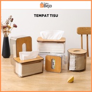 KAYU Toko Bejo - Tissue Box Tissue Holder Transparent Wooden Tissue Box Acrylic Tissue Box