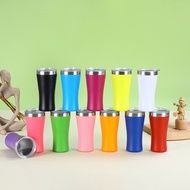 304 Stainless Steel Waist-Shaped Thermos Cup American 6oz Mini Car Cup with Lid American Ice Master 