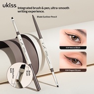 UKISS Blade Eyeliner Gel Pencil: Waterproof, Smudge-proof, Dual-ended Ultra-fine Eyeliner Liquid