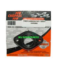 BONIT EBONIT INSULATOR FIBER CARBURATOR KARISMA SUPRA X 125 KIRANA BLADE