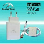 Infinix 68W FAST CHARGING CHARGER TYPE C ORIGINAL