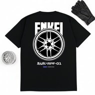 SAKAZUKI Unisex Distro T-Shirt Car Rim Enkei RPF1 / RPF01 – JDM Motorsport Premium Racing T-Shirt