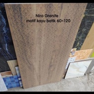 granit lantai 60x120 motif kayu batik Niro granit matt