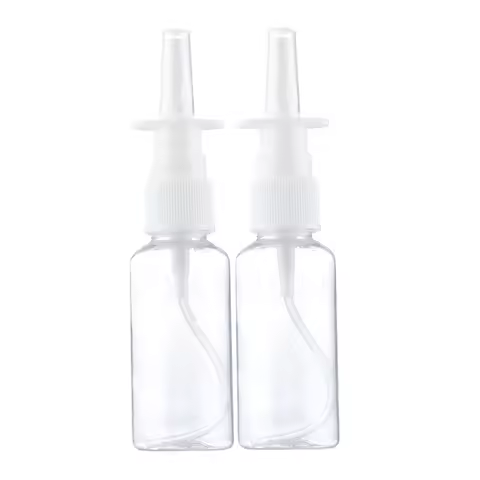 Health Refillable Nose Sprayer Packaging Empty Plastic Bottles Nasal Spray Pump