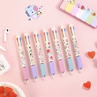 OFFICIAL BT21 4 COLOR BALLPEN LITTLE BUDDY