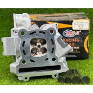 MDS RACING  HEAD Y15ZR LC135 19/21.5MM 19/22MM 22/24MM COPPER SEAT STAINLESS STEEL VALVE LIMITED STO