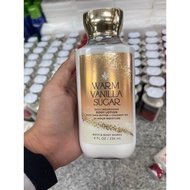 Bath and Body Works WARM VANILLA SUGAR  Body Lotion 236ml. แท้