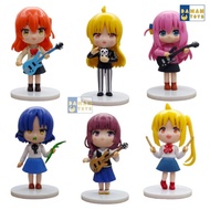 Figure Bocchi The Rock Hitori Gotoh Seika Ijichi Kikuri Hiroi Bochi Set 6Pcs