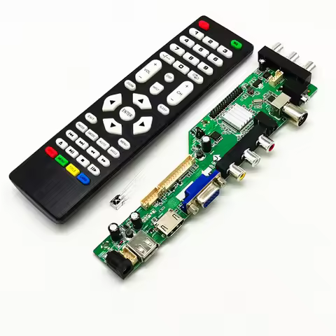 Universal Scaler Kit 3663 TV Controller Driver Board Digital Signal DVB-C DVB-T2 DVB-T Universal 10-