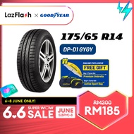 Goodyear 175/65R14 DP-D1 GYGY Tyre (Worry Free Assurance) - Axia / Bezza / Myvi