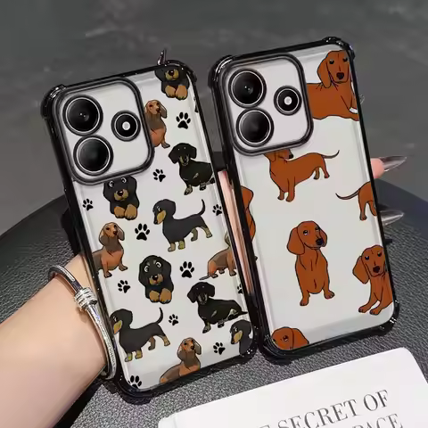 Interesting Dachshunds Soft Cover Case for Xiaomi Redmi A3X K80 5G A3 14C K80 Pro A5 13C
