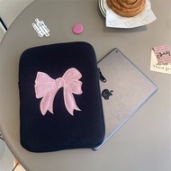 (MC22) Aesthetic WOMEN'S LAPTOP BAG / CUTE LAPTOP COVER MOTIF RIBBON AESTHETIC COQUETTE RIBBON / LAP