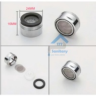 Saringan drat Kran WASTAFEL -Drat cucut cucuk Sambungan Spare part keran conector aerator faucet kep