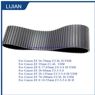 New Lens zoom Rubber Ring For Canon EF 24-70mm 24-70 mm 35mm 1.4 17-85mm 17-85 28-80mm 28-80 28-135m