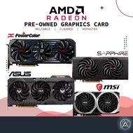 USED Graphics Card (GPU) AMD RADEON GPU | RX6600 / RX6700XT / RX6800XT / RX5700XT / RX570 / RX580