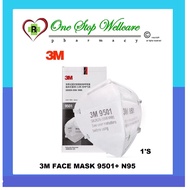 3M FACE MASK 9501+ N95 1'S