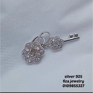 925 silver key pendant and mango pendant (925 silver) 925 key pendant