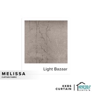 KKBS CURTAIN Melissa Curtain Fabric Cut by Meter - Light Bazaar (126")