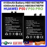 ORI NGS Brand Battery 4100mAh HB516578EFW / 4360mAh HB536479EFW Compatible For HUAWEI P50 / P50 Pro