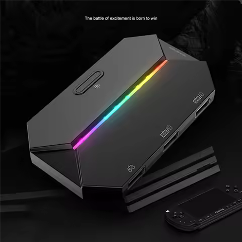 G6L Gaming Keyboard Mouse Converter Portable Wired Mobile Controller Adapter For Nintend Switch One 