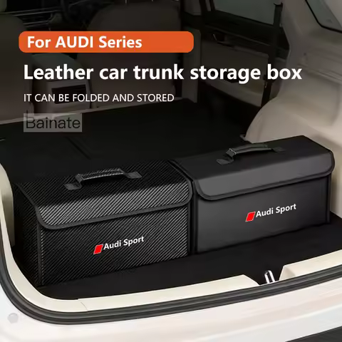 Car Trunk Organizer Box Large Capacity Folding Storage Bag For Audi Sport Q5 Q3 Q2 Q7 A3 B5 B6 B8 8P